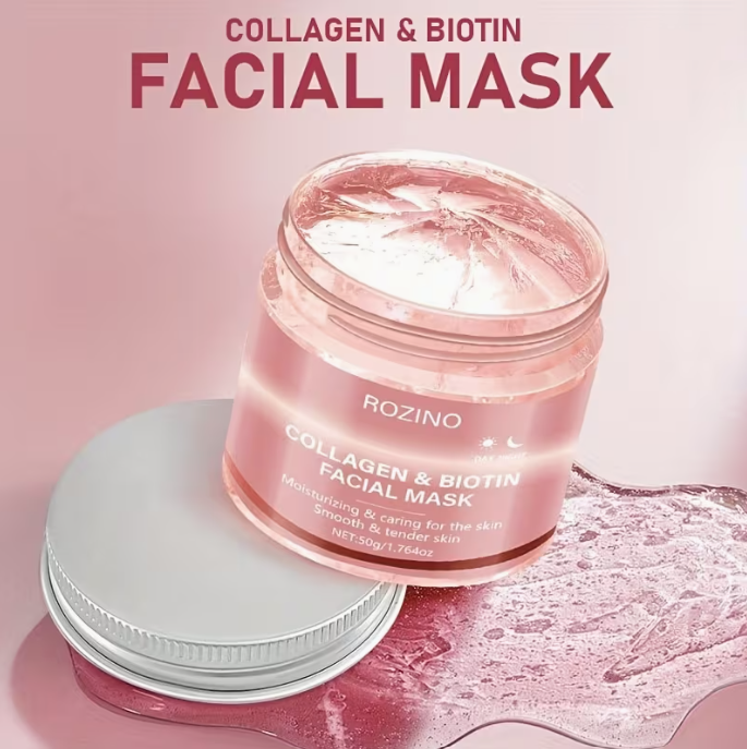 Nubia Origins | Collagen Biotin Day And Night Facial Mask