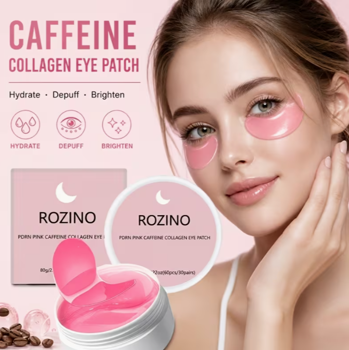 Nubia Origins | 60pcs PDRN Pink Caffeine Collagen Eye Patches