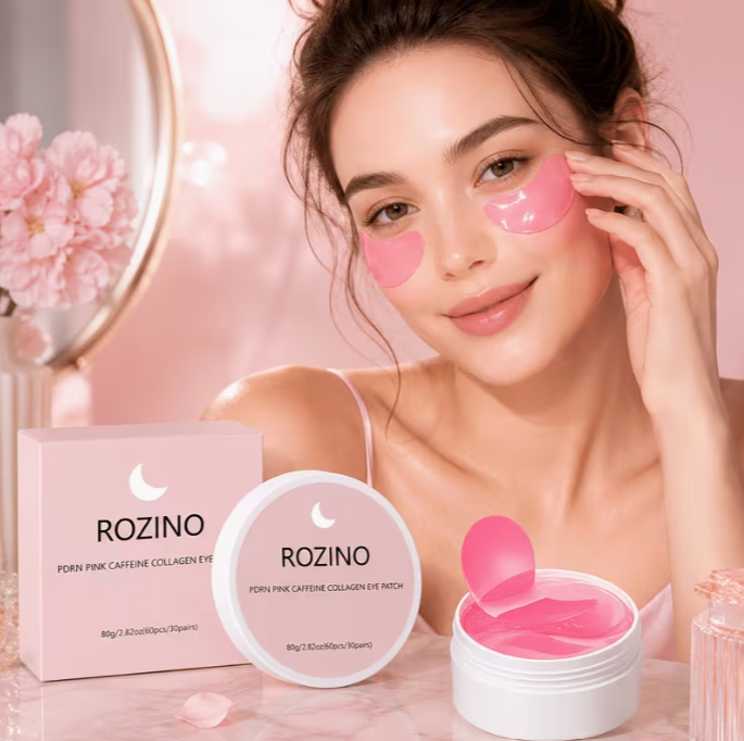 Nubia Origins | 60pcs PDRN Pink Caffeine Collagen Eye Patches